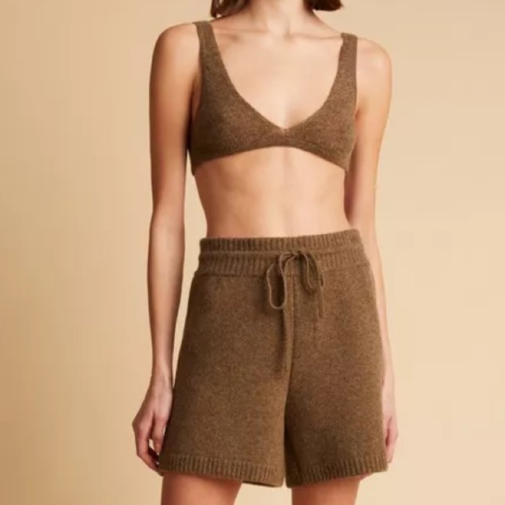 Khaite Cashmere Umbra Bra